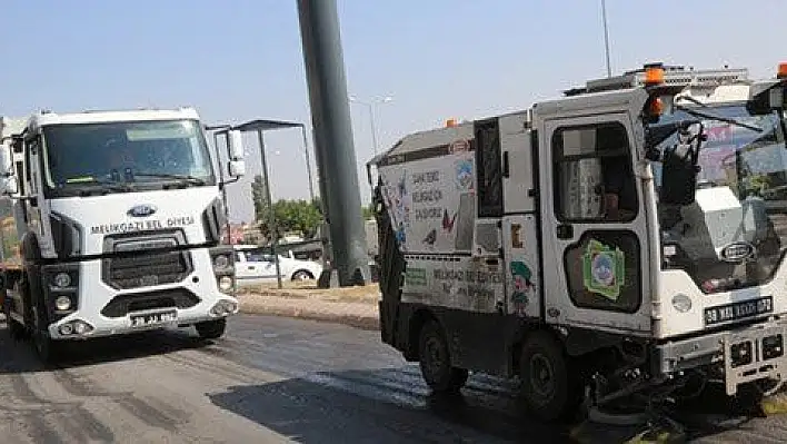 Melikgazi Belediyesi toplu temizlik çalışmalarına devam ediyor