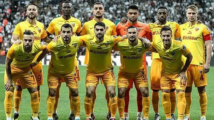  Kayserispor ligde 16. sırada yer aldı