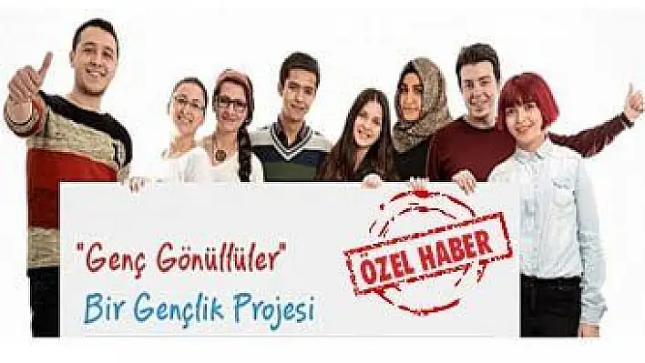 Genç Gönüllüler projesinde Kayseri'den 5 ilan