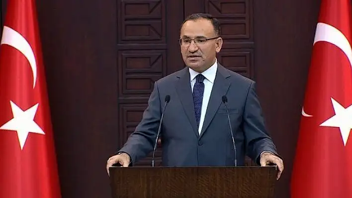 Bozdağ: 'Kınamadan öte bir duruşun ortaya çıkması lazım'