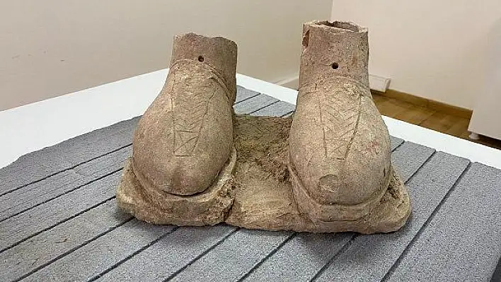 Anadolu'da ilk defa terracotta heykele rastlandı