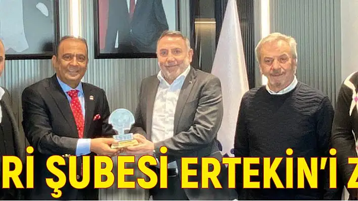 Ertekin  'i ziyaret ettiler