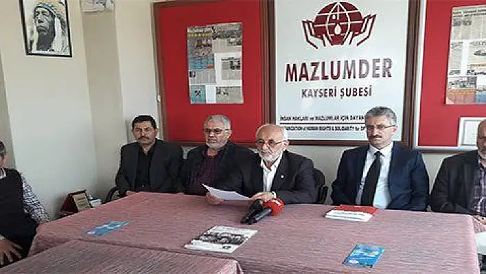 MAZLUMDER 'ŞİMDİ ADALET ZAMANI'