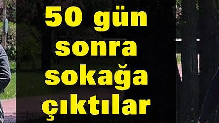 65 yaş ve üzeri vatandaşlar uzun bir aradan sonra sokağa çıktı [VİDEO HABER]