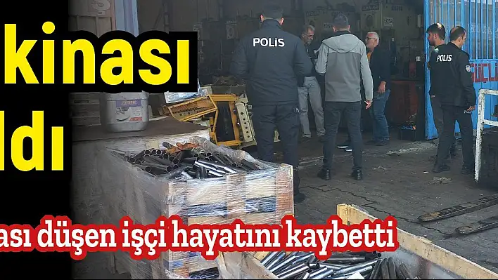 Pres makinası canını aldı