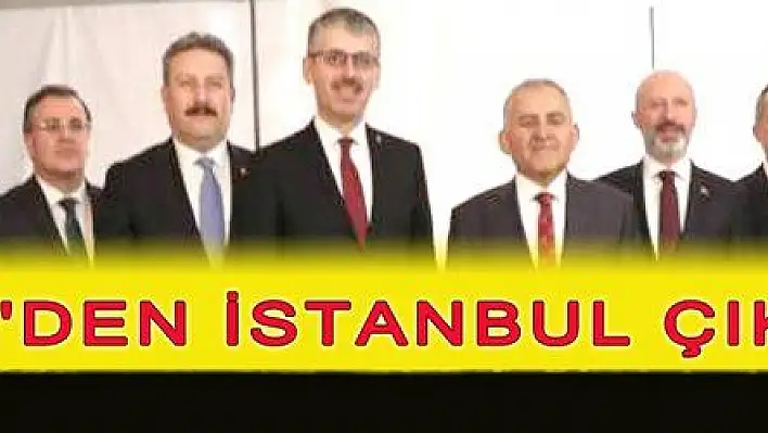 AK PARTİ KAYSERİ'DEN İSTANBUL ÇIKARMASI