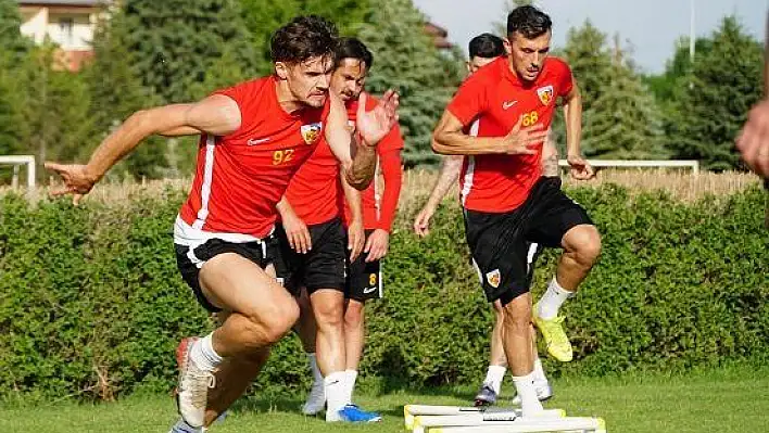 Kayserispor taktik çalıştı