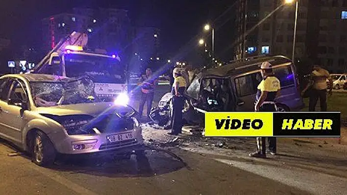 Kayseri'de trafik kazası: 8 yaralı