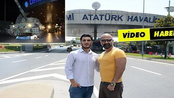 15 Temmuz'da tankın önüne yatan Metin Doğan 3 yıl sonra aynı yerde 