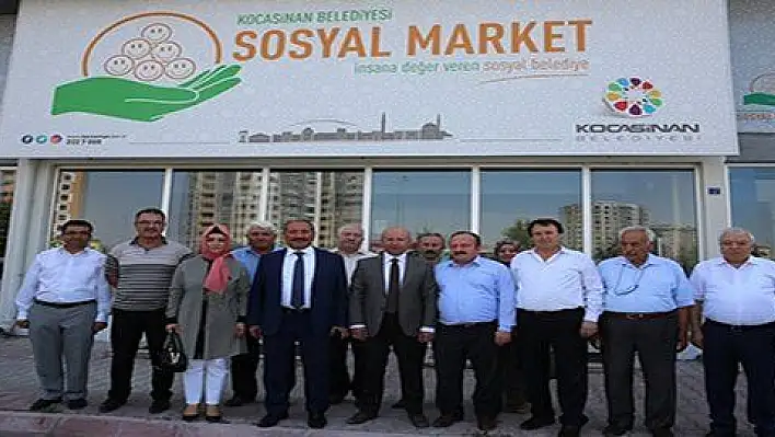 Kocasinan Belediyesi'nden 'Sosyal Market' projesi