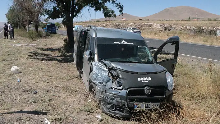 Kayseri'de trafik kazası: 7 yaralı