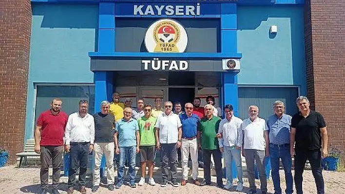 Melikgazi Meclis üyelerinden TÜFAD'a ziyaret