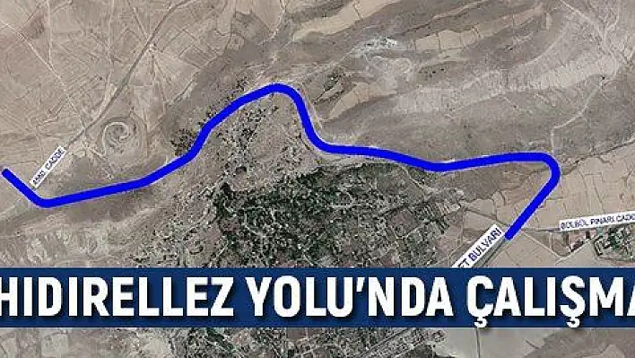 Erkilet'te önemli yol çalışması