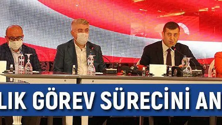 Ersoy, 2 yıllık görev sürecini anlattı