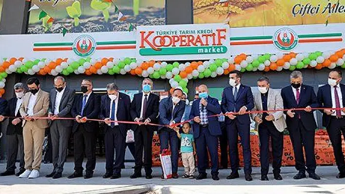 Tarım Kredi Kooperatif Market'in 471.'si Kocasinan'da açıldı