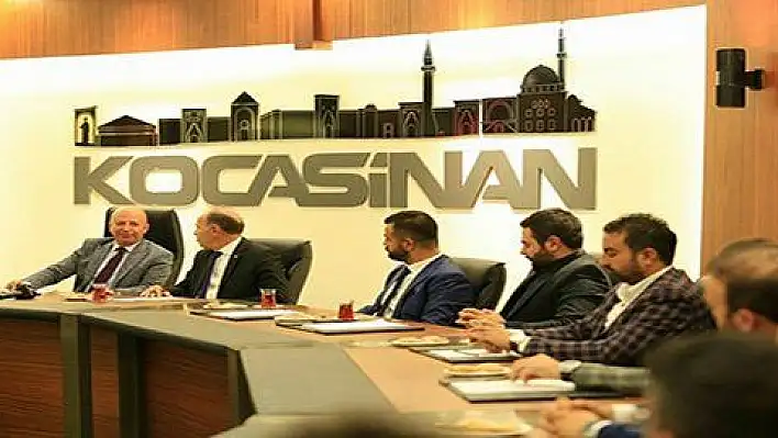 Başkan Çolakbayrakdar, Ak Parti Kocasinan ilçe teşkilatını ağırladı 