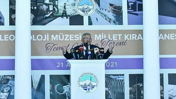 Kayseri Büyükşehir Belediyesi'nden 1 ayda 8 temel atma 4 açılış