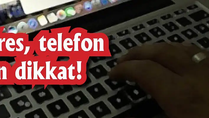 Fotoğraf,adres,telefon paylaşırken dikkat!