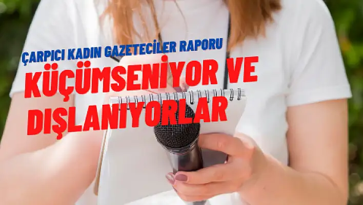 Kadın gazetecilere dair çarpıcı rapor