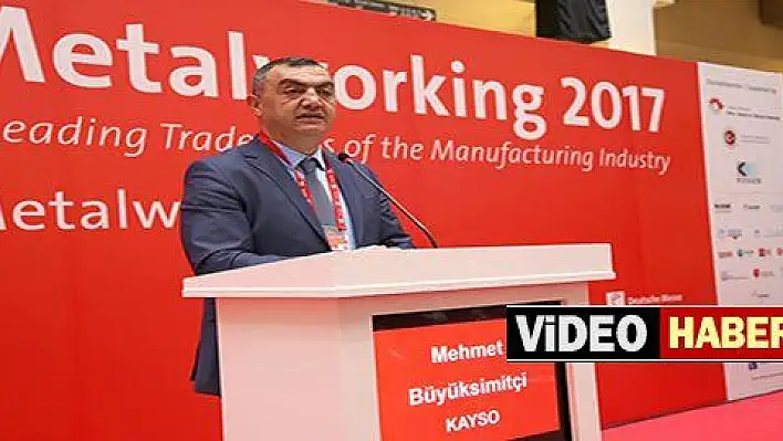 KAYSO Metal İşleme Fuarı'na 150 sanayici ile çıkarma yaptı