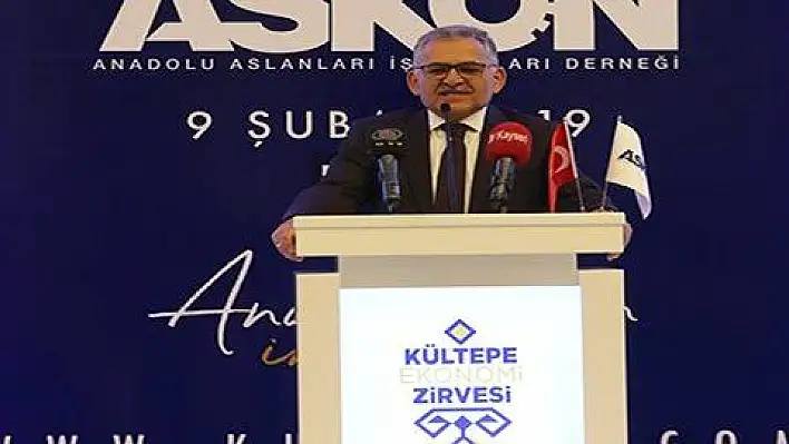 Büyükkılıç'tan yerli ve milli üretime vurgu