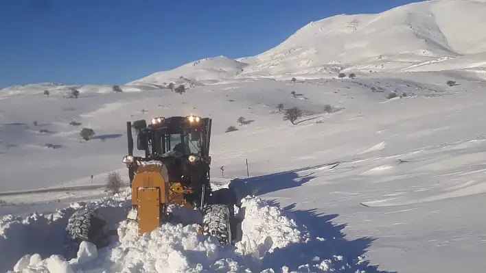 95 kırsal mahalle yolu ulaşıma açıldı