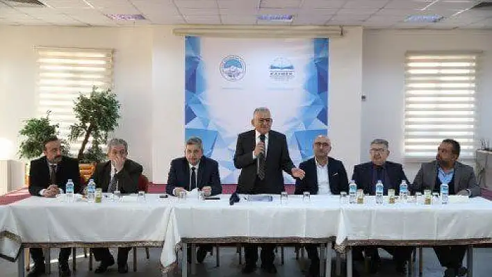 Büyükkılıç'a Bünyan Belediye Başkanı Altun'dan 'hizmet' teşekkürü