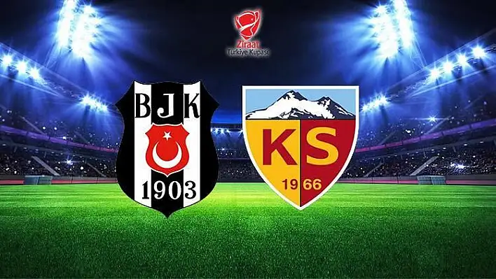 Kayserispor, Beşiktaş ile eşleşti 