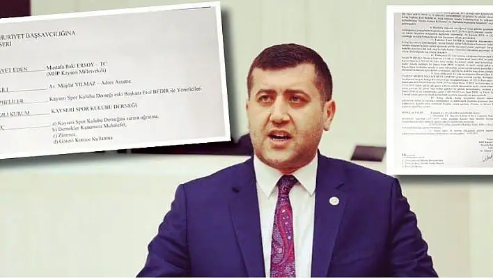 BAKİ ERSOY'DAN EROL BEDİR'E SUÇ DUYURUSU