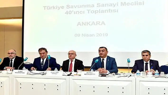 Başkan Büyüksimitci, Savunma Sanayi Meclis Toplantısına Katıldı