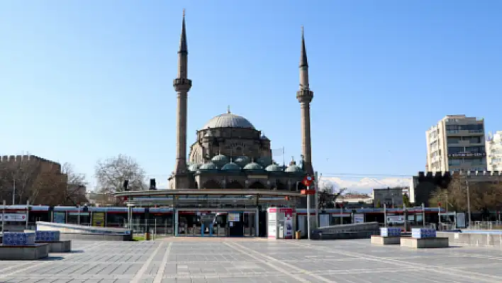 Yasak Kayseri'de sokakları sessizliğe bürüdü