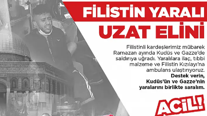 Türk Kızılay'dan Filistin'e yardım