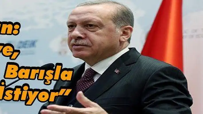 Erdoğan: 'Türkiye, Balkanlar'ın Barışla Anılmasını İstiyor'