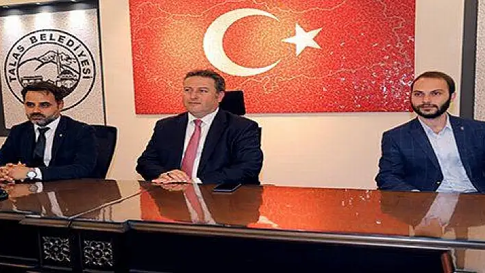 Başkan Palancıoğlu AK Parti Talas Yeni yönetimini ağırladı 