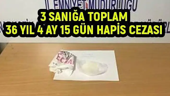 Sakız kutusundaki uyuşturucu saklayan 3 sanığa ceza yağdı