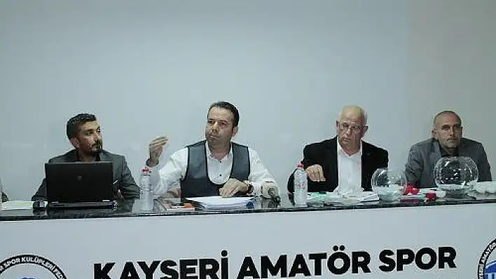 Kayseri Süper Amatör Küme fikstürü çekildi