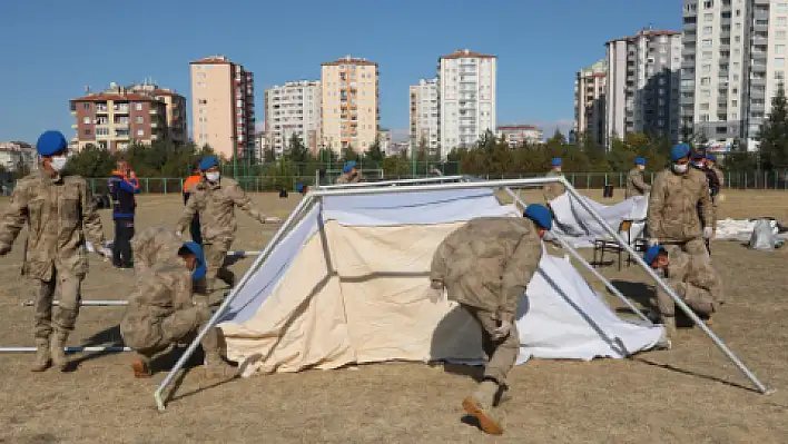 Jandarma personeline doğal afet eğitimi 