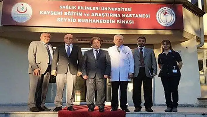 İl Sağlık Müdürü Benli'den Seyyid Burhaneddin Devlet Hastanesi'ne Ziyaret 