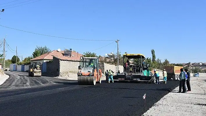 Kocasinan, 5 yılda bir milyon 100 ton asfalt serdi, 825 kilometre yol yaptı