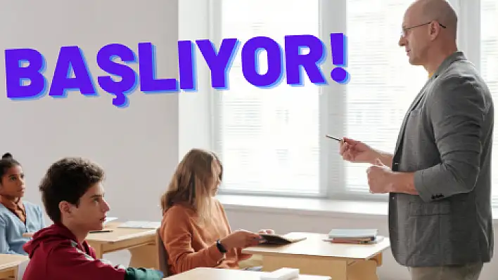 Yüz yüze eğitim başlıyor