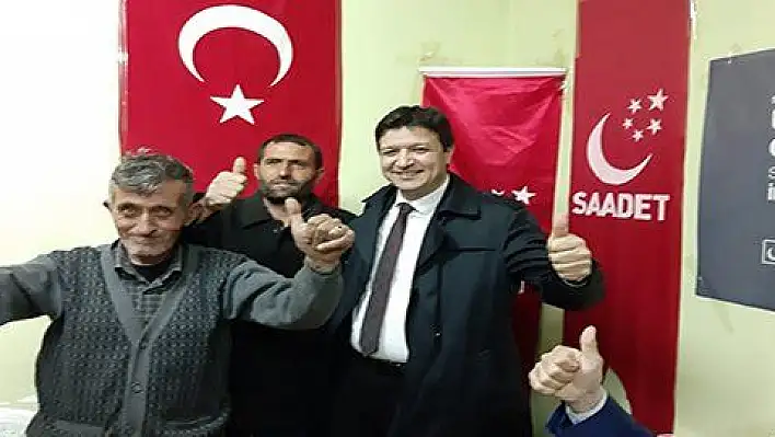 Arıkan: 'Palas'da saadet Partisi coşkusu var' 