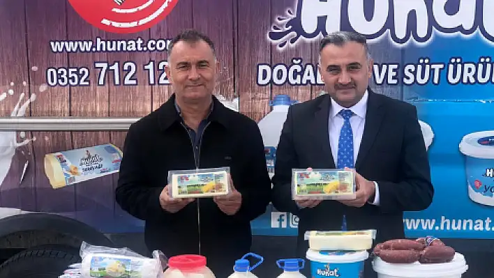 Başkan Cabbar  'Hunat 'ı ziyaret etti 