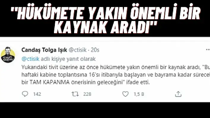 Ramazan'da tam kapanma mı geliyor?