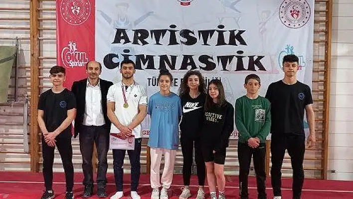 Kayserili cimnastikçi Türkiye Şampiyonu oldu