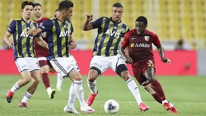 Kayserispor, 10 kişi kalan Fener'e 87'den sonra maç verdi 