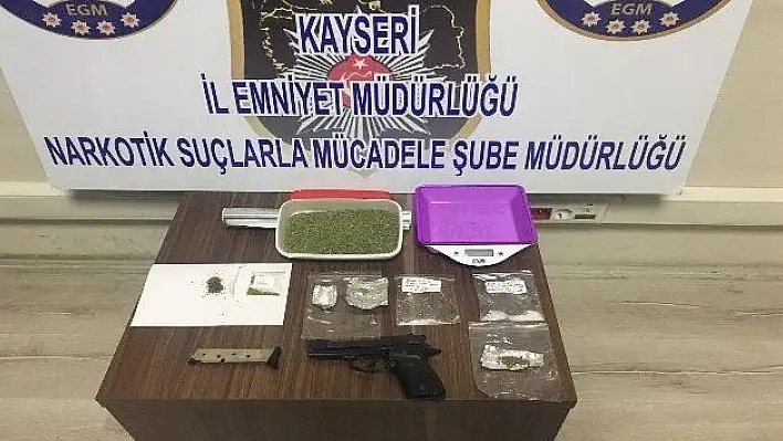 Kayseri'de uyuşturucu operasyonu: 6 gözaltı