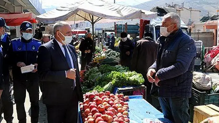 Yahyalı Belediyesi'nden pazarcı esnafına müjdeli haber