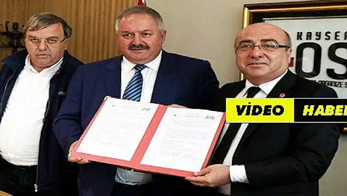 Kayseri OSB ile Kayseri Üniversitesi arasında işbirliği imzalandı 