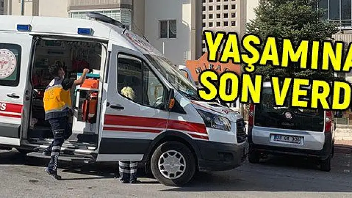 Bunalıma girdi, kendini doğalgaz borusuna astı