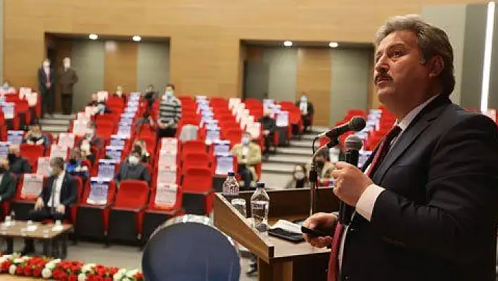 Palancıoğlu 2020 yılı yatırım ve hizmetlerini anlattı